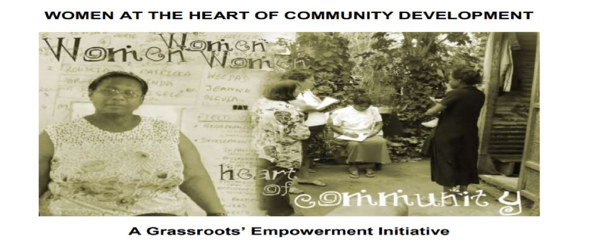 Women at the heart of community development